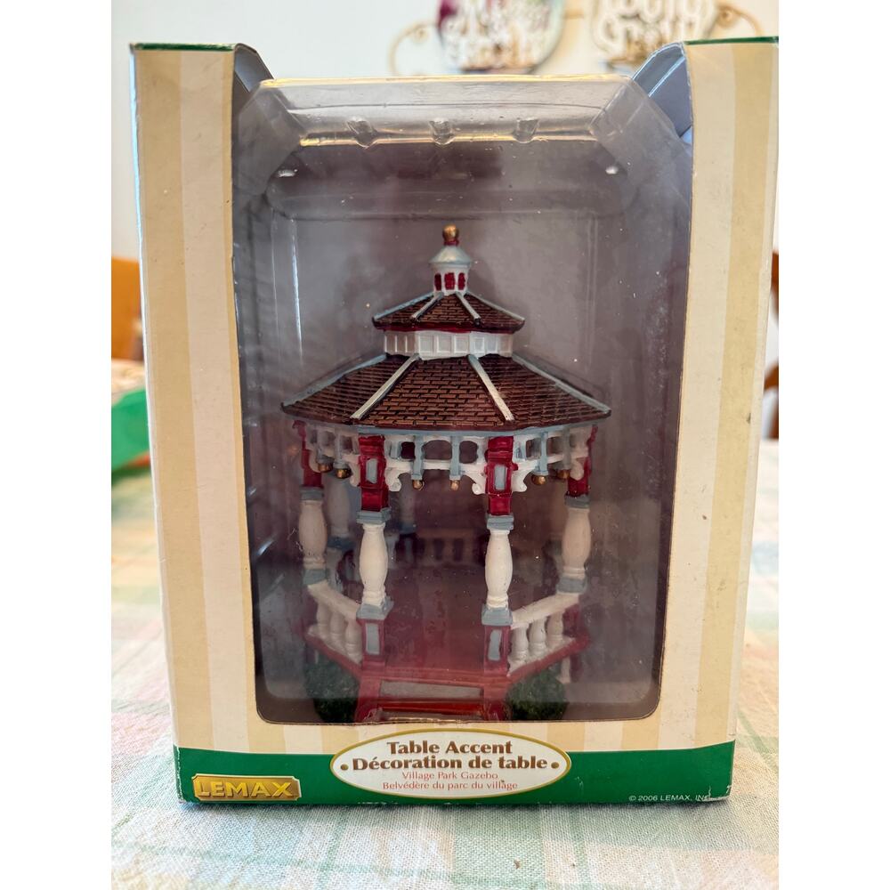 Lemax Village Collection.  Village Park Gazebo in box - Preowned